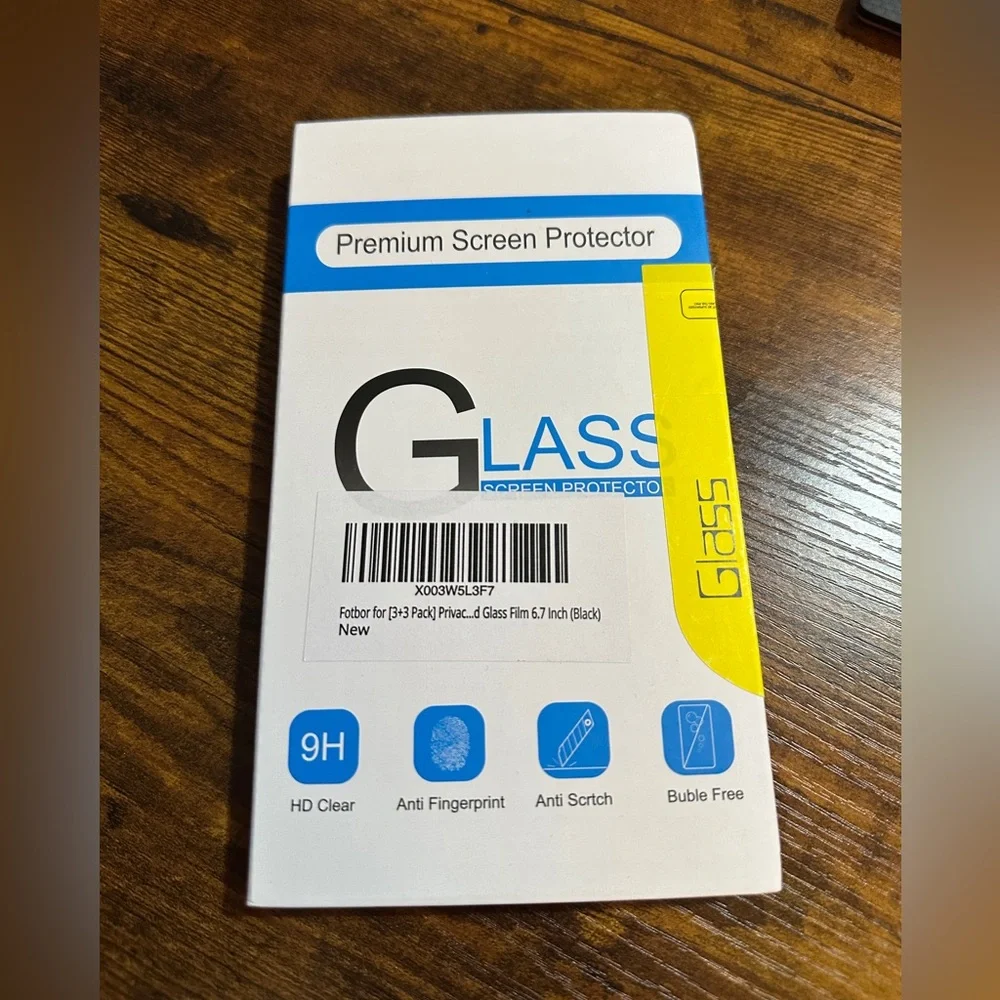 Premium Screen Protector for 6.7 Inch - Black